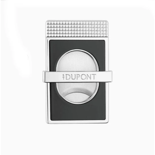 S.T. Dupont CC Slim szivarvágó fekete lakkal, króm bevonattal - Guillotine szivarvágó