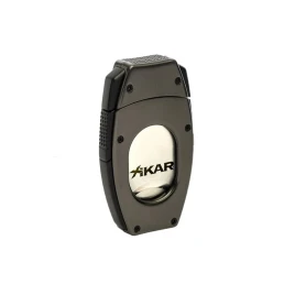 Xikar Flip Dual szivarvágó – V-vágás és egyenes vágás, gunmetal