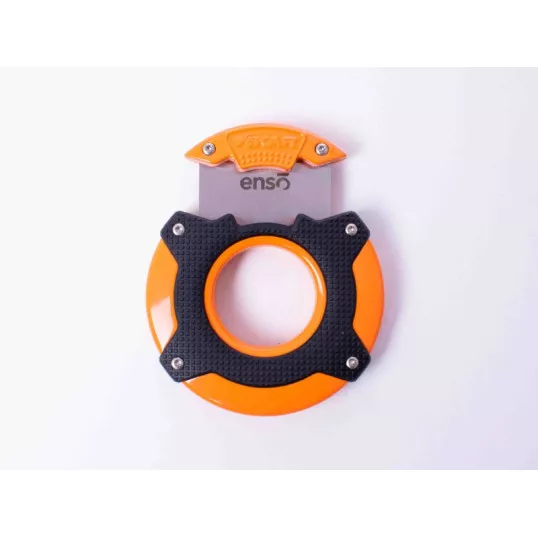 Xikar Enso Orange dupla pengés Guillotine szivarvágó - narancs sárga