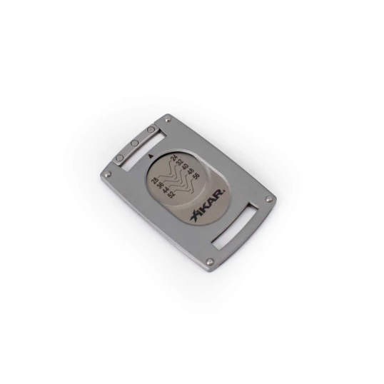 Xikar Ultra Slim Silver szivarvágó ezüst színű - nagy méretű szivarokhoz is! - Xi Ultra Slim