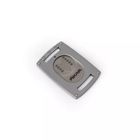 Xikar Ultra Slim Silver szivarvágó ezüst színű - nagy méretű szivarokhoz is!
