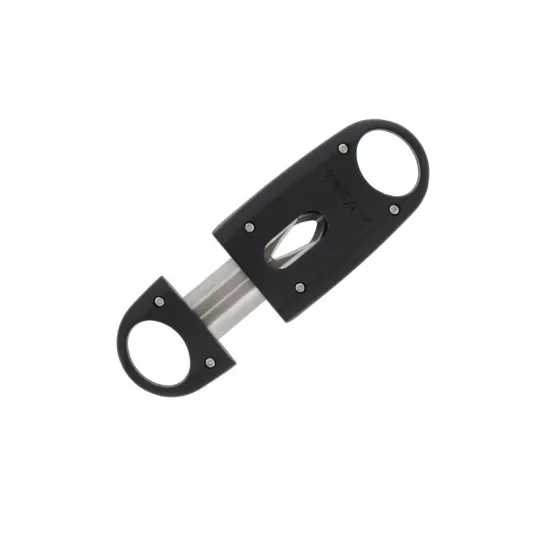 Xikar VX V-Cut Black, szivar ékvágó 64-es szivar gyűrű méretig - fekete