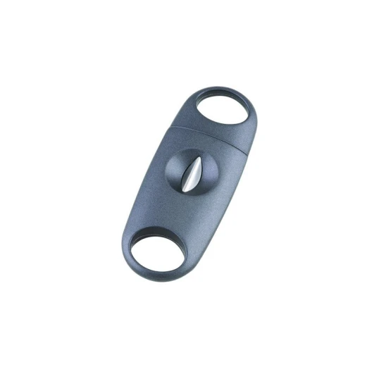 Xikar VX V-Cut Gunmetal, szivar ékvágó 64-es szivar gyűrű méretig - szürke - VX V-Cut