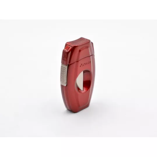 Xikar VX2 V-Cut szivar ékvágó – piros, 46–70 gyűrűméret - VX2 V-Cut