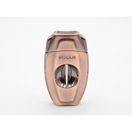 Xikar VX2 V-Cut szivar ékvágó – bronz, 46–70 gyűrűméret - VX2 V-Cut