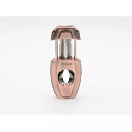 Xikar VX2 V-Cut szivar ékvágó – bronz, 46–70 gyűrűméret - VX2 V-Cut