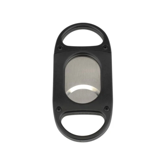 Xikar X8 Black guillotine szivarvágó – szivartartó funkcióval