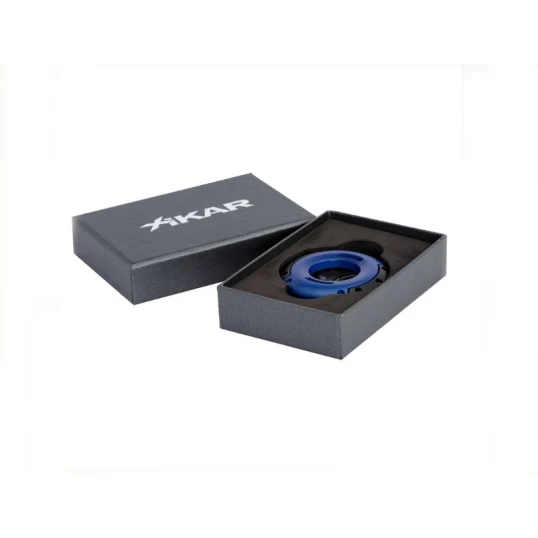 Xikar XO szivarvágó dupla pengés fantomkék színű - 26mm belső átmérő
