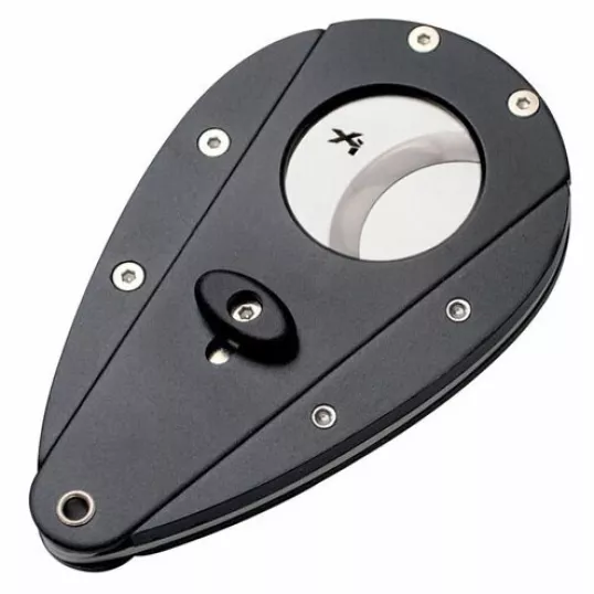 Xikar Xi1 Cutter Black, dupla pengés pillangó szivarvágó - fekete