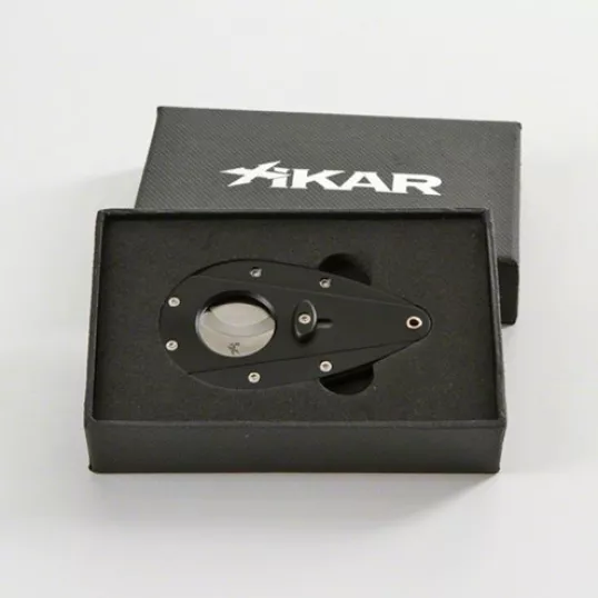 Xikar Xi1 Cutter Black, dupla pengés pillangó szivarvágó - fekete