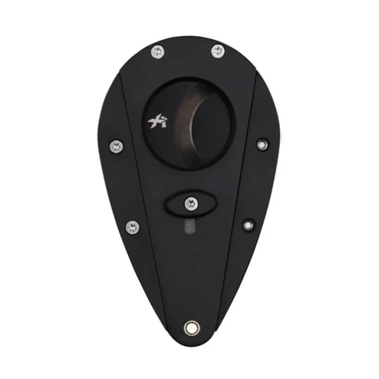 Xikar Xi1 Cutter Phantom Black, dupla pengés pillangó szivarvágó - fekete - Xi1