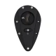 Xikar Xi1 Cutter Phantom Black, dupla pengés pillangó szivarvágó - fekete - Xi1