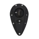 Xikar Xi1 Cutter Phantom Black, dupla pengés pillangó szivarvágó - fekete