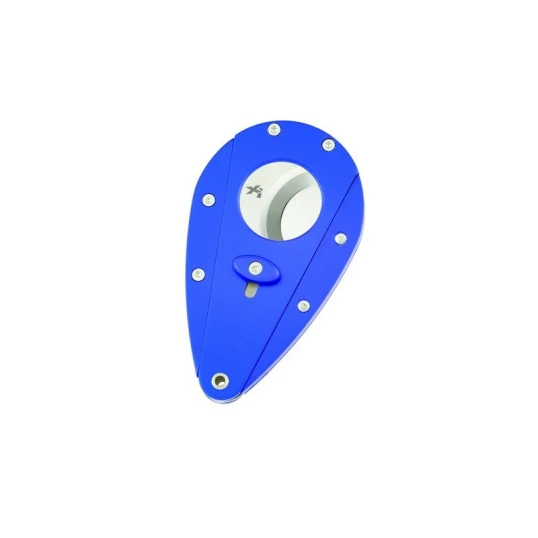 Xikar Xi1 Cutter Blue, dupla pengés pillangó szivarvágó - kék - Xi1