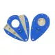 Xikar Xi1 Cutter Blue, dupla pengés pillangó szivarvágó - kék