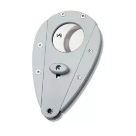 Xikar Xi1 Cutter Silver, dupla pengés pillangó szivarvágó - Ezüst