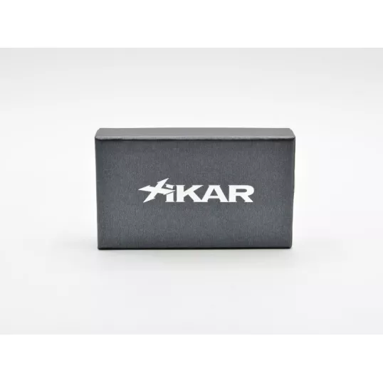 Xikar Xi1 Cutter Silver, dupla pengés pillangó szivarvágó - Ezüst