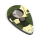 Xikar XI-201CGT Forest Camo, zöld színű terep mintás dupla pengés szivarvágó - pillangó szivar vágó - Xi2