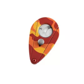 Xikar Xi2 Camo Orange & Red szivarvágó – dupla pengés, 60 gyűrűméretig