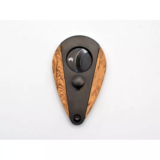 Xikar Xi3 Phantom Spalted Tamarind szivarvágó - Fekete pengével