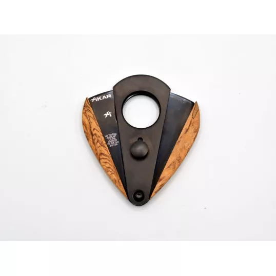Xikar Xi3 Phantom Spalted Tamarind szivarvágó - Fekete pengével