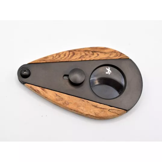 Xikar Xi3 Phantom Spalted Tamarind szivarvágó - Fekete pengével