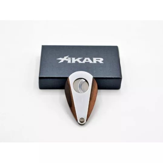 Xikar Xi3 Macassar Ebony dupla pengés szivarvágó - Ébenfa