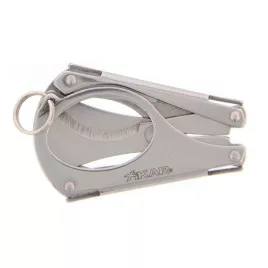 Xikar MTX Multi-Tool nemesacél szivar vágó olló, praktikus szivaros kiegészítőkkel - króm