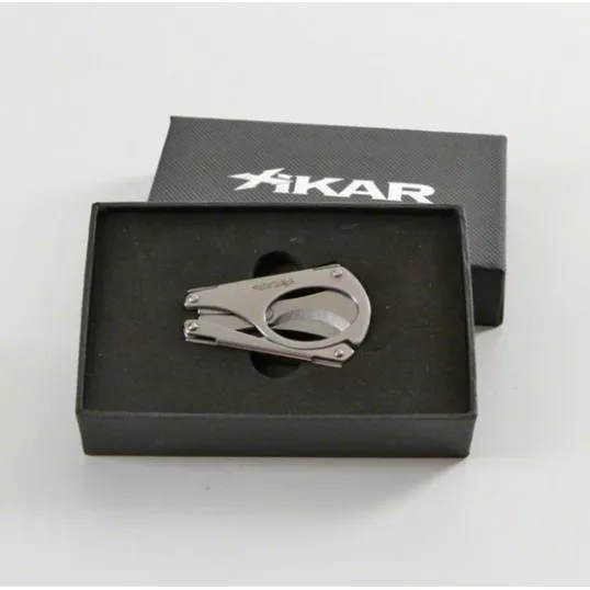 Xikar MTX Multi-Tool nemesacél szivar vágó olló, praktikus szivaros kiegészítőkkel - króm