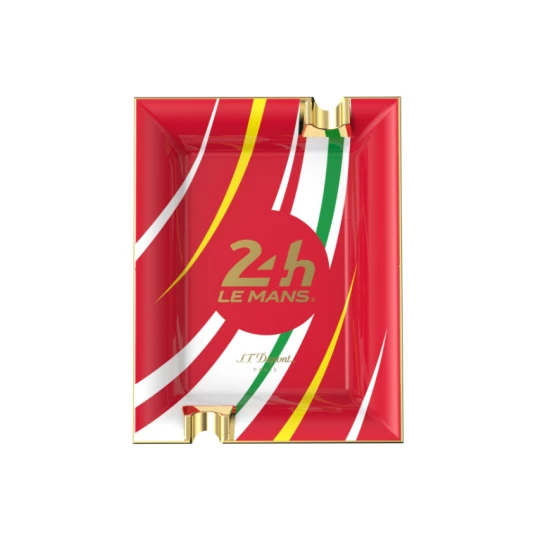 S.T. Dupont Le Mans szivar hamutál, 2 szál szivarnak - piros és arany színű - limitált kiadás