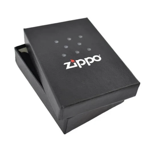 Zippo Tattoo Design fekete benzines öngyújtó – tetoválás stílusú mintával