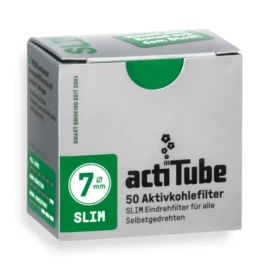 ActiTube slim pipa filter aktívszenes 7mm - 50db