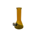 Chillout Smoke sárga üveg bong – kompakt kialakítás, 12 cm