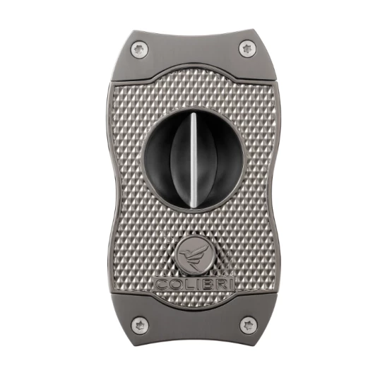 Colibri Diamond V-Cut, nemesacél pengéjű ék szivarvágó 23mm - sötét szürke színű pachmayr minta