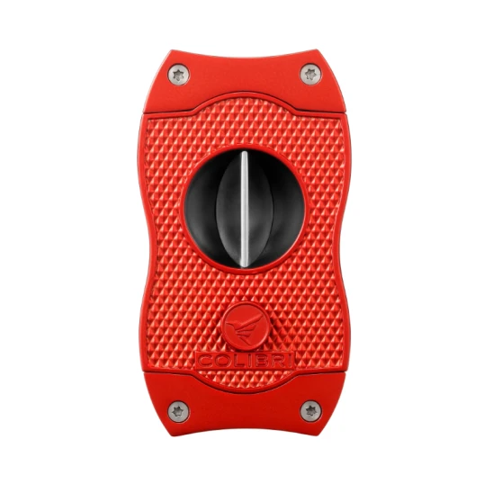Colibri Diamond V-Cut, nemesacél pengéjű ék szivarvágó 23mm - piros színű pachmayr minta - Colibri V-Cut