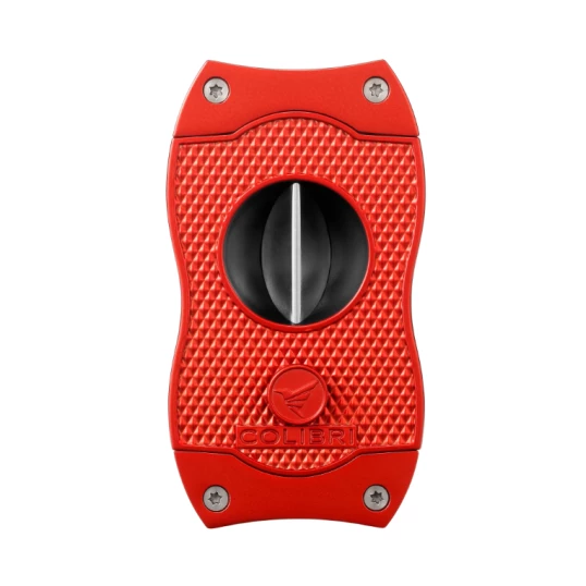 Colibri Diamond V-Cut, nemesacél pengéjű ék szivarvágó 23mm - piros színű pachmayr minta