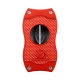Colibri Diamond V-Cut, nemesacél pengéjű ék szivarvágó 23mm - piros színű pachmayr minta