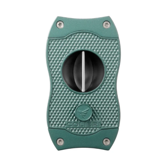 Colibri Diamond V-Cut, nemesacél pengéjű ék szivarvágó 23mm - zöld színű pachmayr minta - Colibri V-Cut