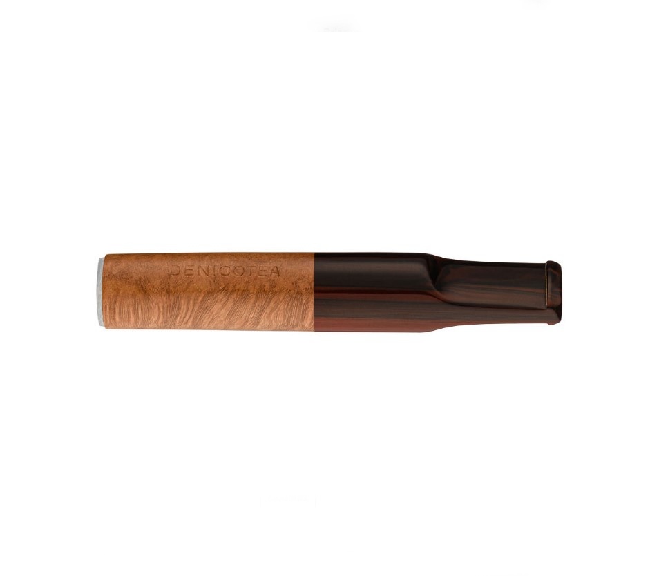 Denicotea Bruyer Cumberland cigaretta szipka hanga gyökérből – világosbarna, 78 mm