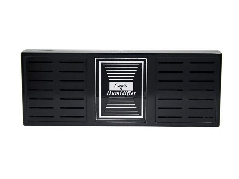 Angelo humidor párásító – akrilpolimer kristályos, fekete, 17 × 7 cm