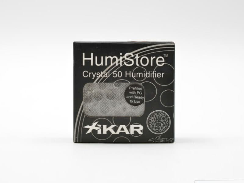 Xikar humidor párásító – akrilpolimer kristályos, kerek