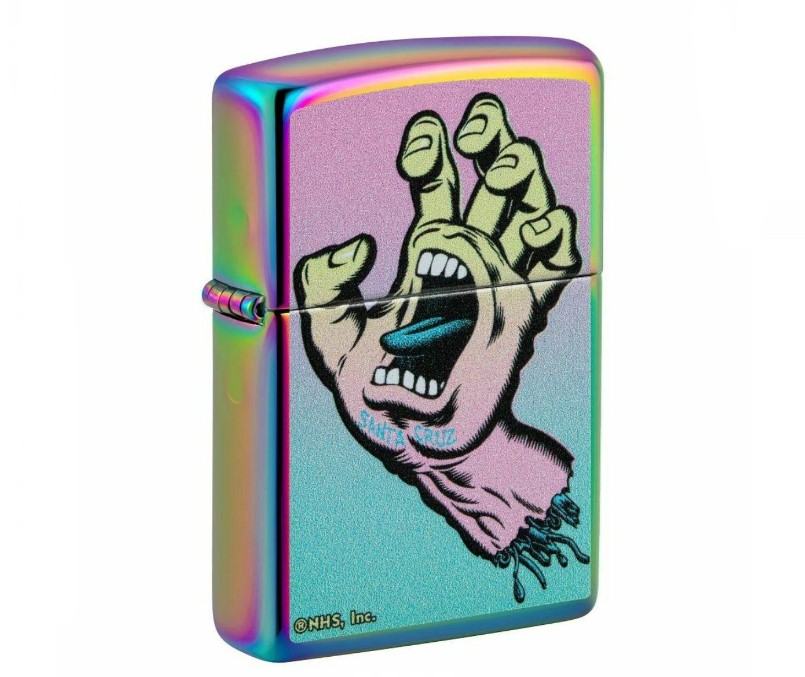 Benzines Zippo öngyújtó - Santa Cruz Hand