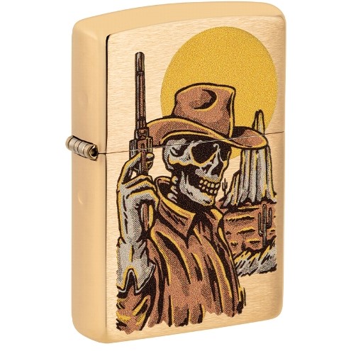 Benzines Zippo öngyújtó - cowboy