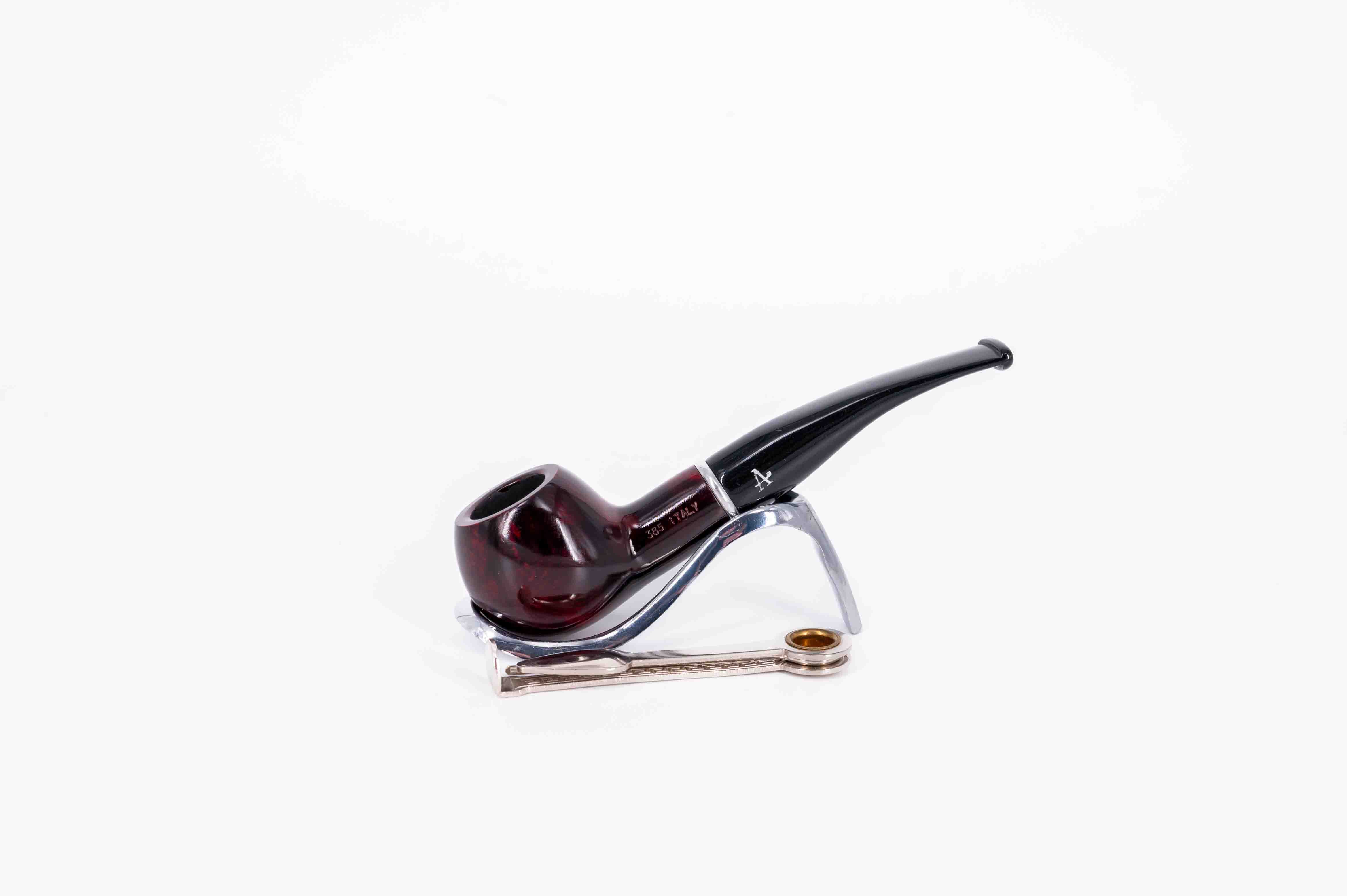 Adventure 9mm-es vörösesbarna színű filteres bruyer pipa - Apple típusú