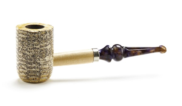 Missouri Meerschaum Corn Cob Washington filter nélküli kukorica pipa egyenes szárral - Louis