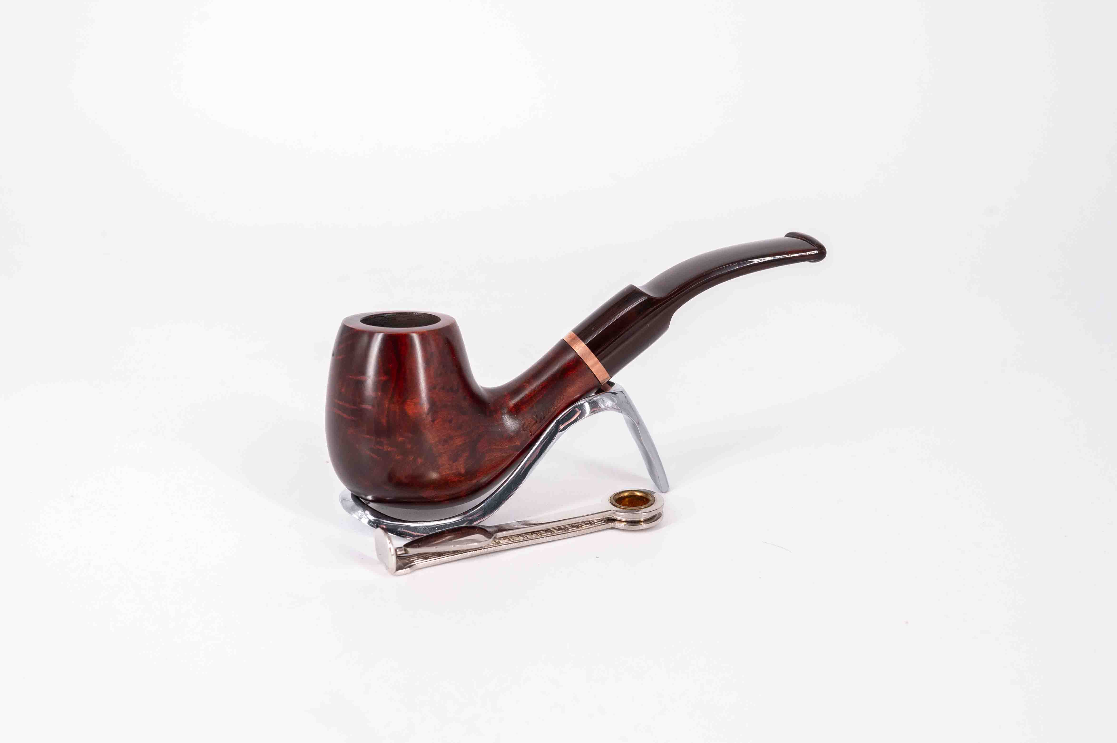 Padonio Copper vörösesbarna színű briar pipa - akril csutorával