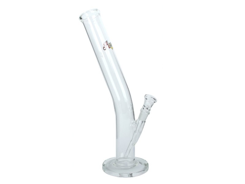 Padonio hajított üveg bong 33 cm magas - Rasta felirattal