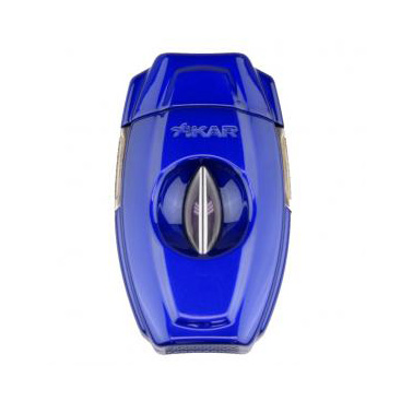 Xikar VX2 V-Cut szivar ékvágó – kék, 46–70 gyűrűméret