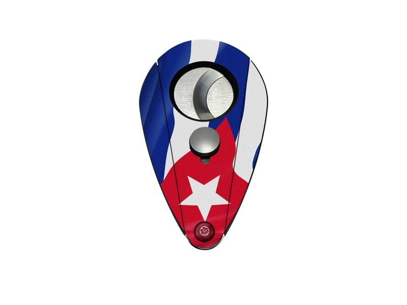 Xikar XI2 Terrior Series Cuba szivarvágó – kubai mintás, dupla pengés pillangó vágó